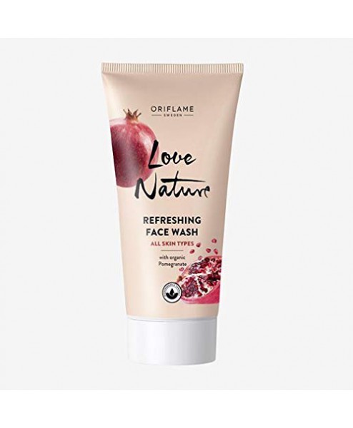  Oriflame Sweden Refreshing Face Wash with Organic Pomegranate, 50ml